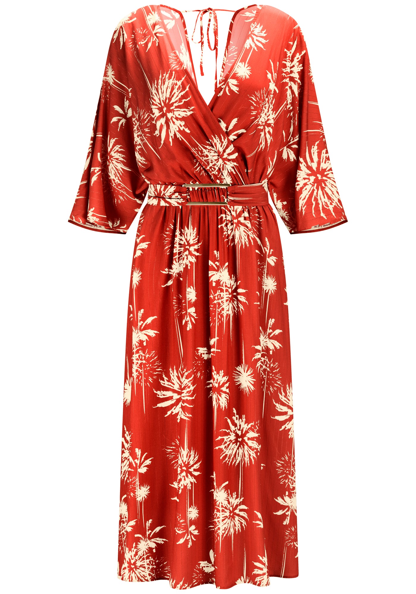 Palms Red Dress 3256E