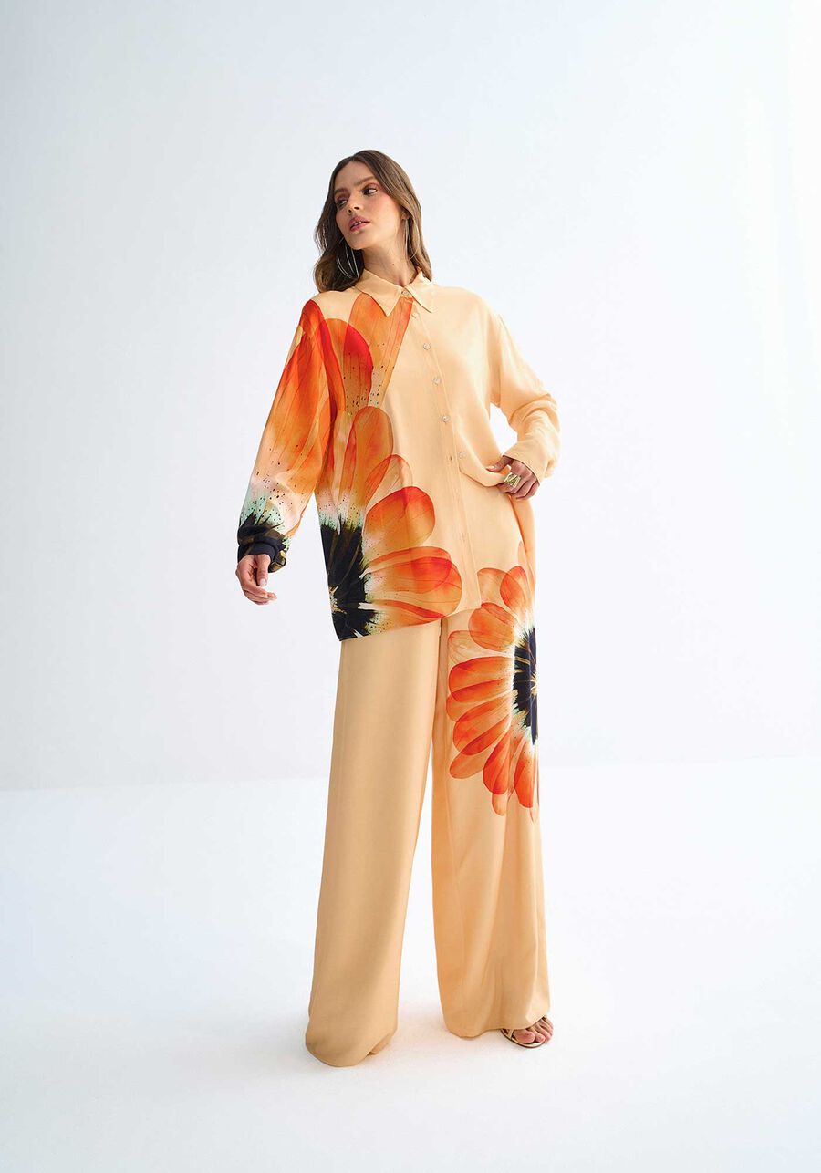 Pantalón Blossom Naranja